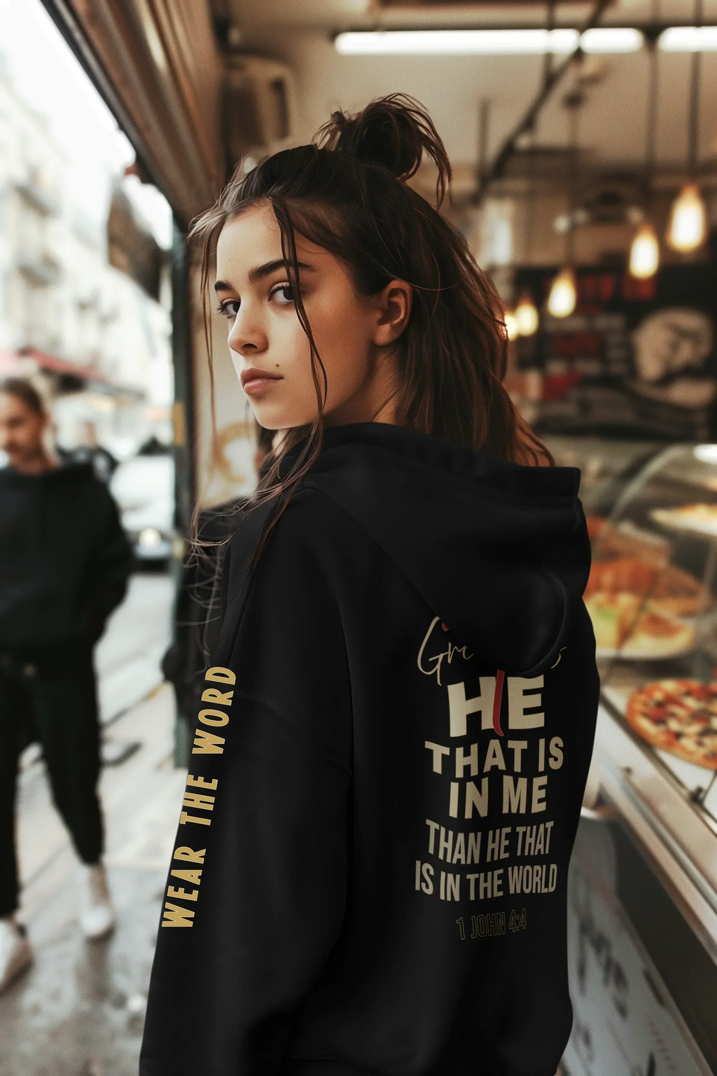 Greater is HE Hoodie (AU Edition)