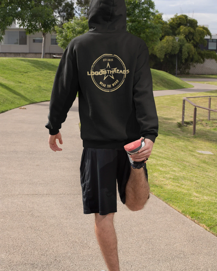 Logos Threads Signature Hoodie (AU Edition – Black)
