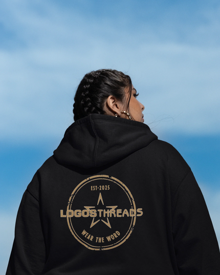 Logos Threads Signature Hoodie (AU Edition – Black)