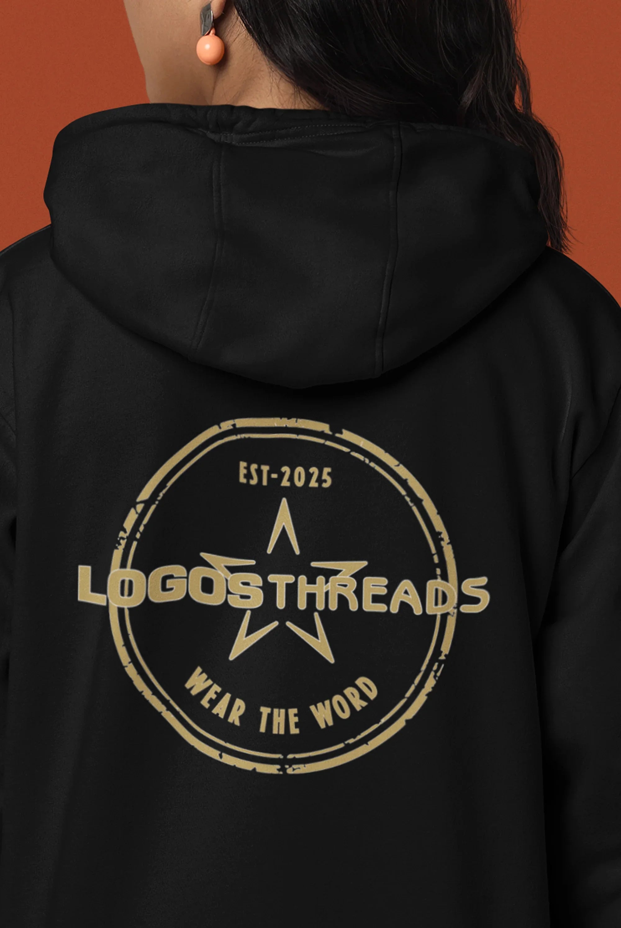 Logos Threads Signature Hoodie (AU Edition – Black)