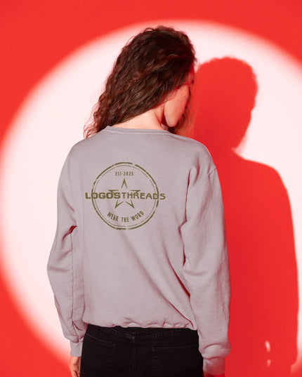 Logos Threads Signature Sweatshirt (AU Edition – Grey Marle)