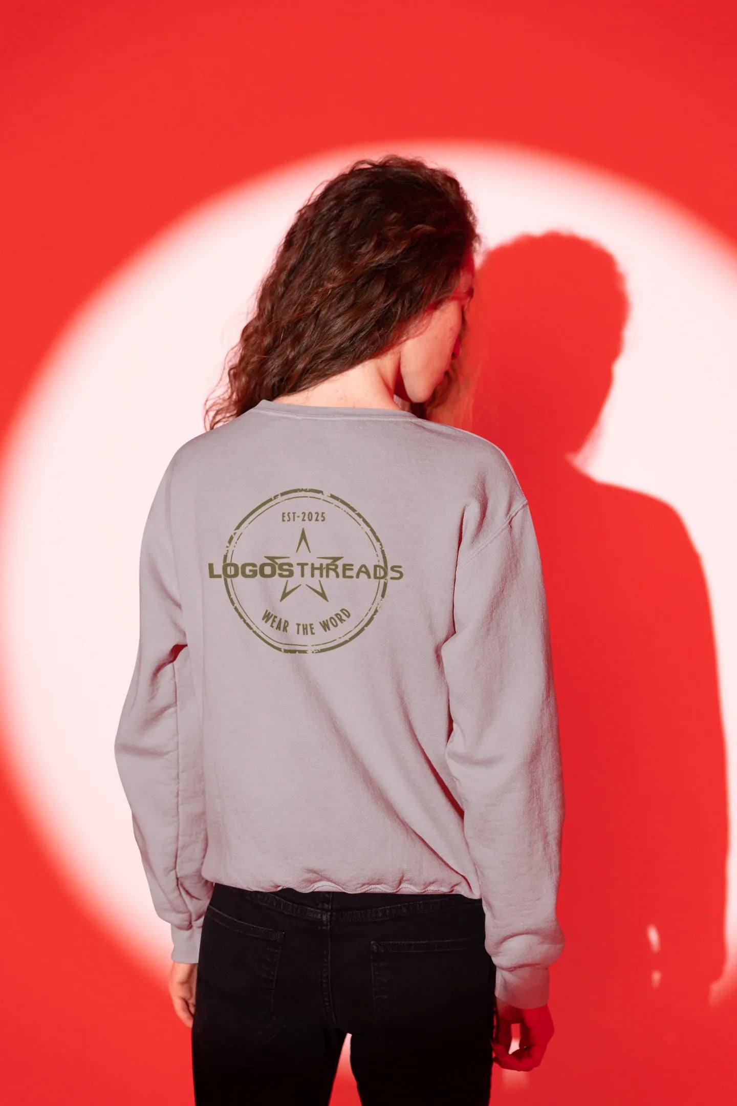 Logos Threads Signature Sweatshirt (AU Edition – Grey Marle)