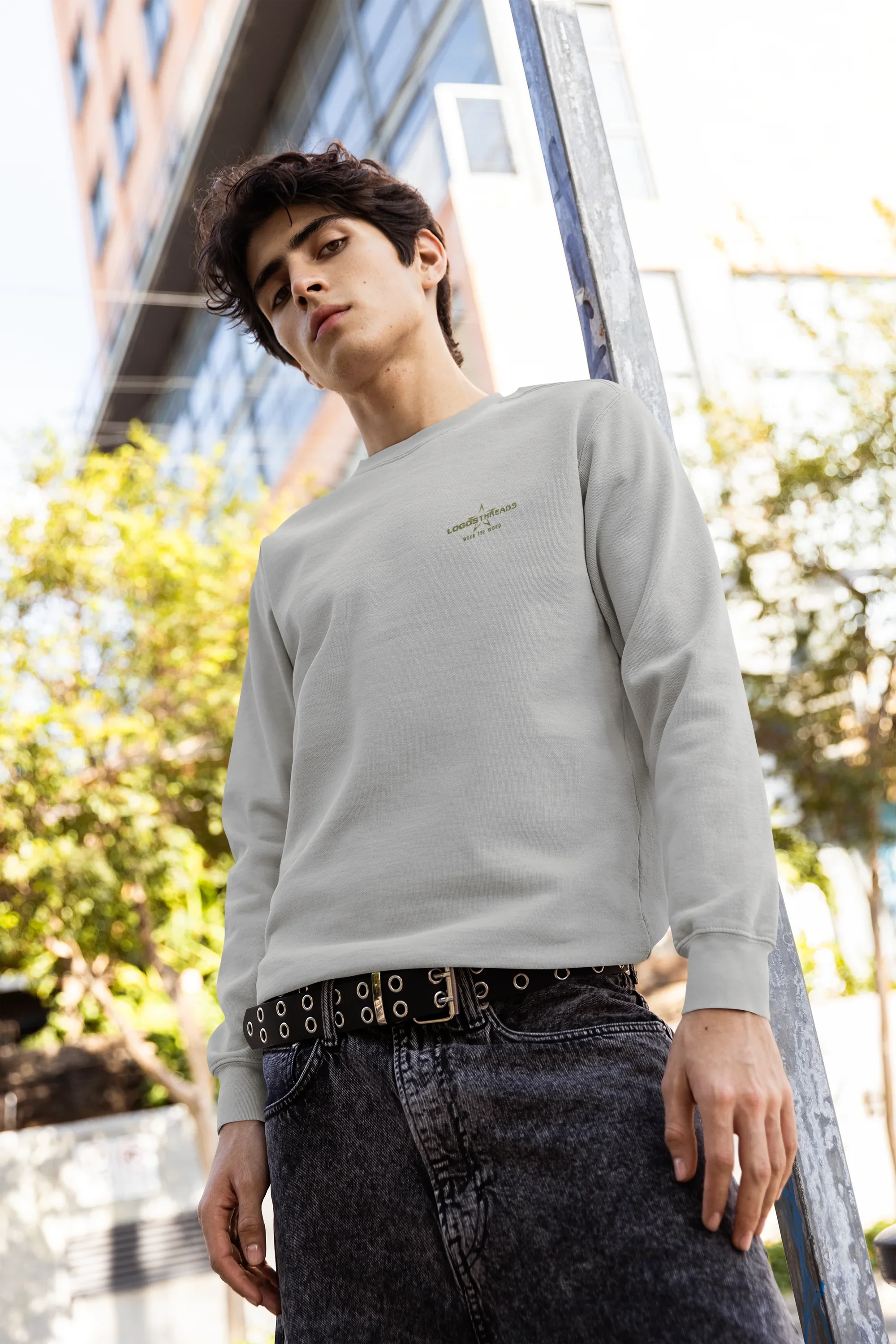 Logos Threads Signature Sweatshirt (AU Edition – Grey Marle)