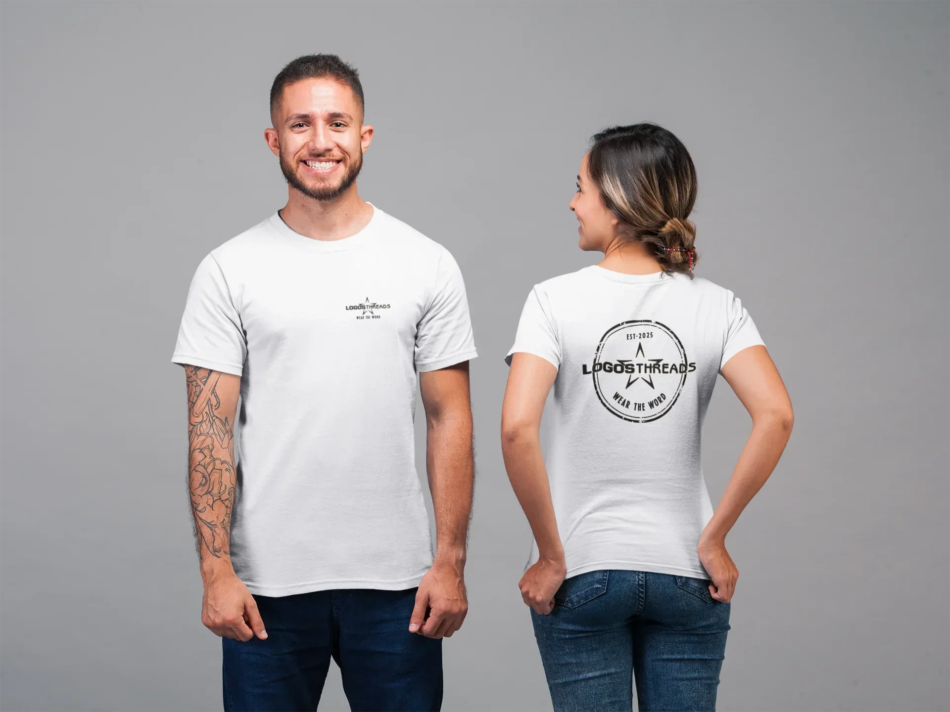 Logos Threads Signature Tee (AU Edition – White)