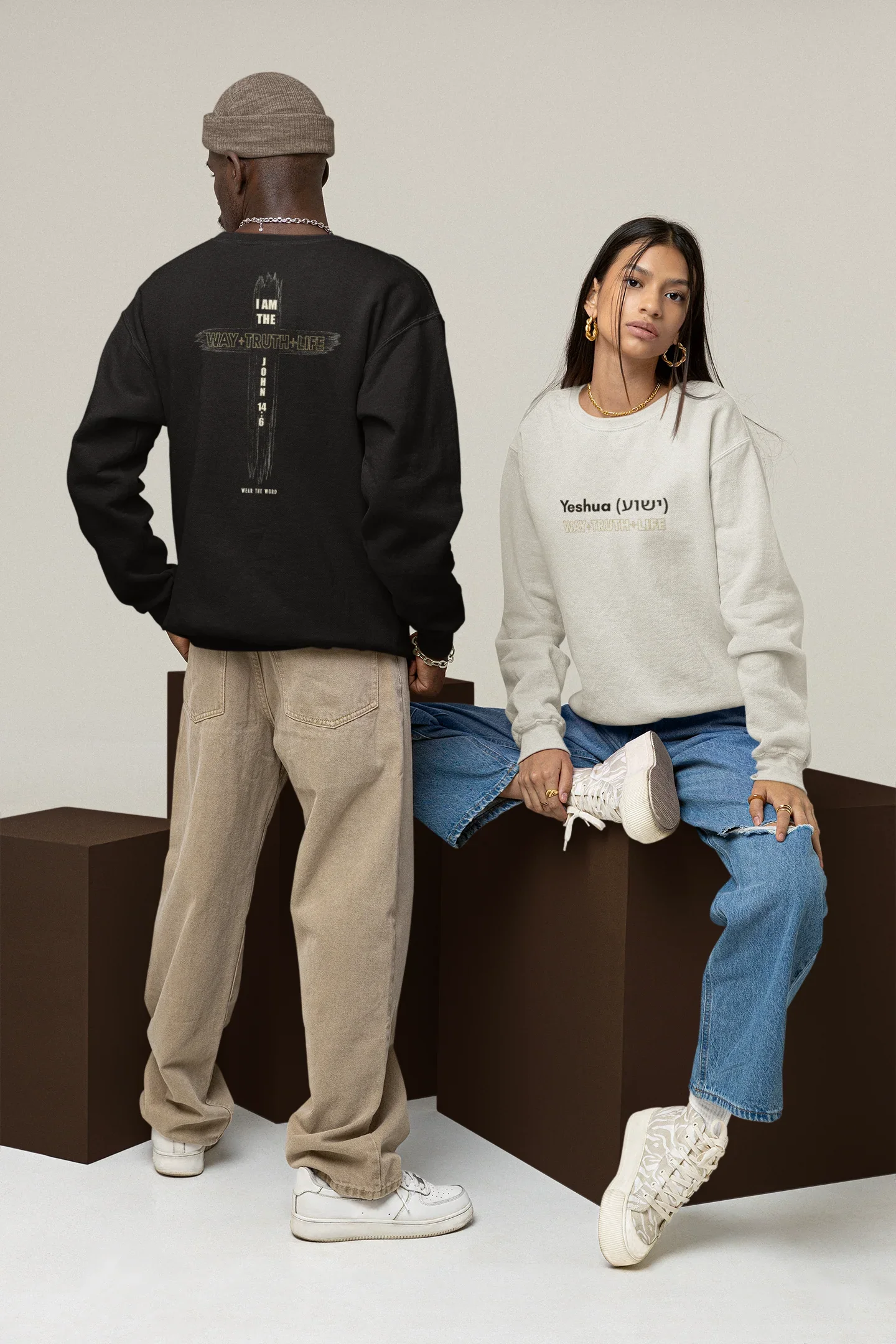 Yeshua Sweatshirt (AU Edition – Black)