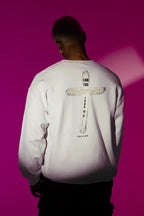 Yeshua Sweatshirt (AU Edition – White Marle)