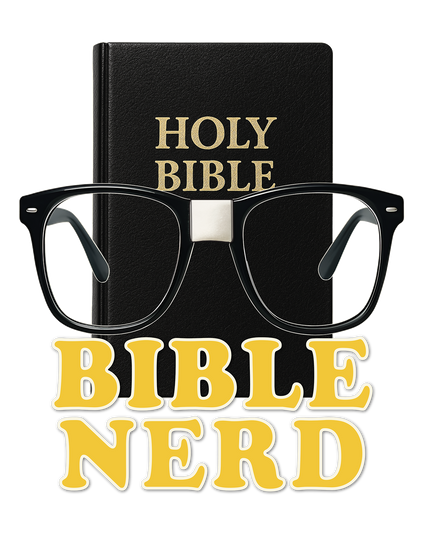 Bible Nerd Tee — Book Edition