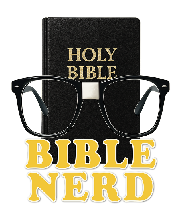 Bible Nerd Tee — Book Edition