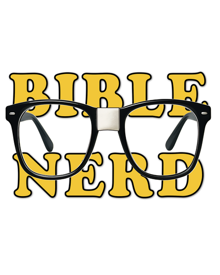 Bible Nerd Tee — Minimalist Edition