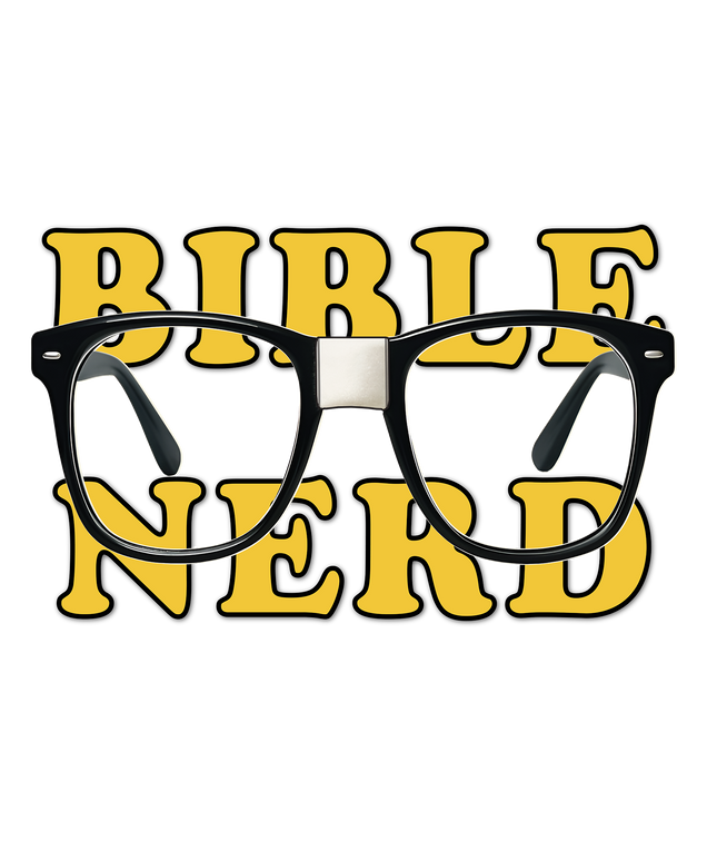 Bible Nerd Tee — Minimalist Edition