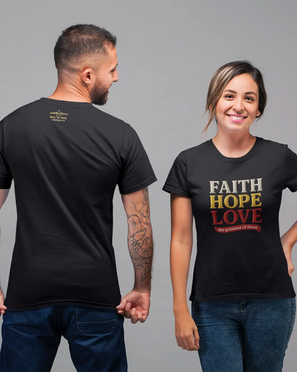 Faith Hope Love Tee (AU Edition)