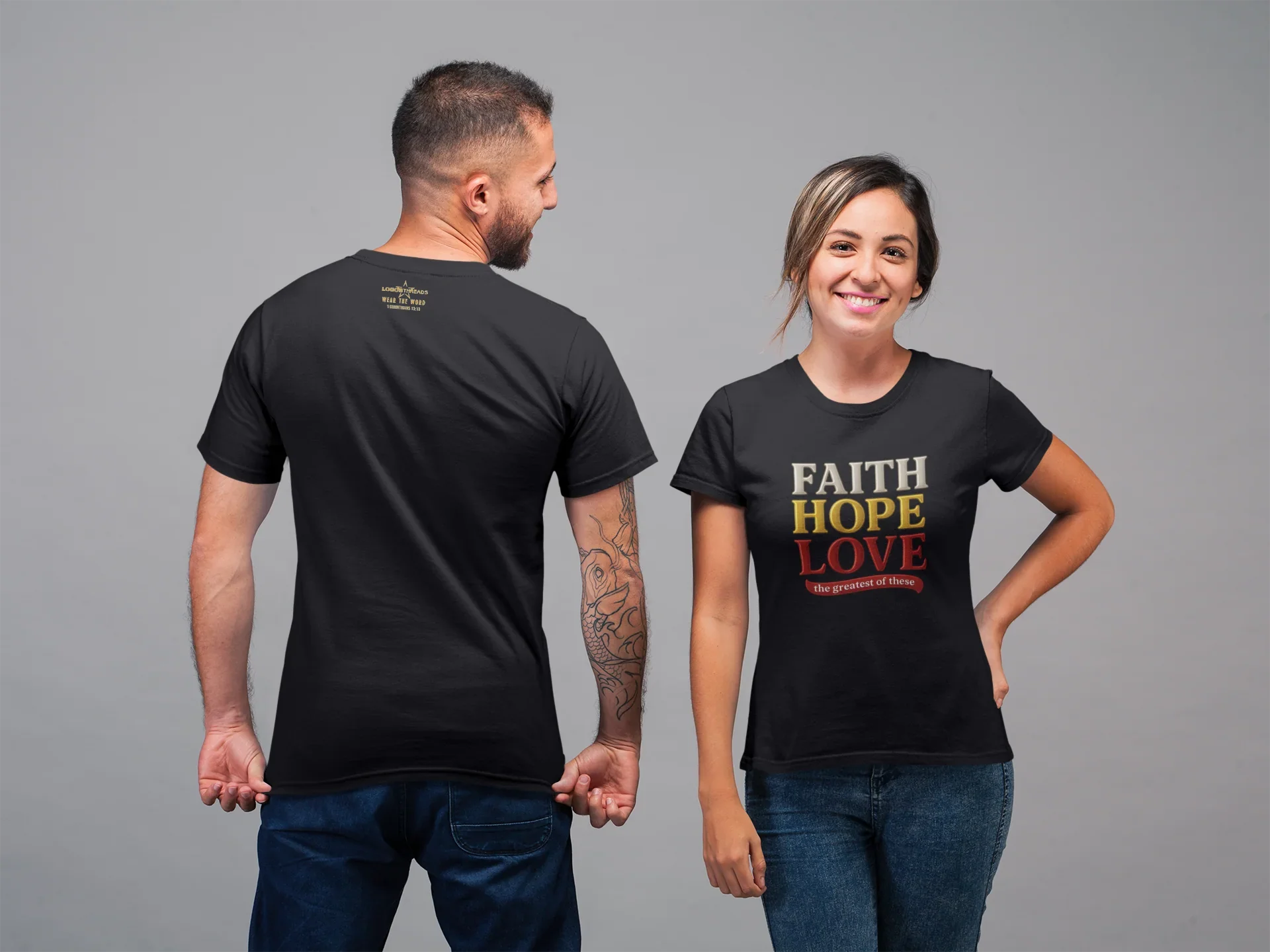 Faith Hope Love Tee (AU Edition)