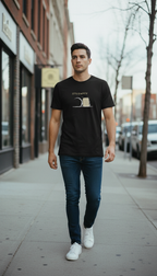 It’s Empty Tee (AU Dark Edition) | Minimal Christian T-Shirt | Logos Threads