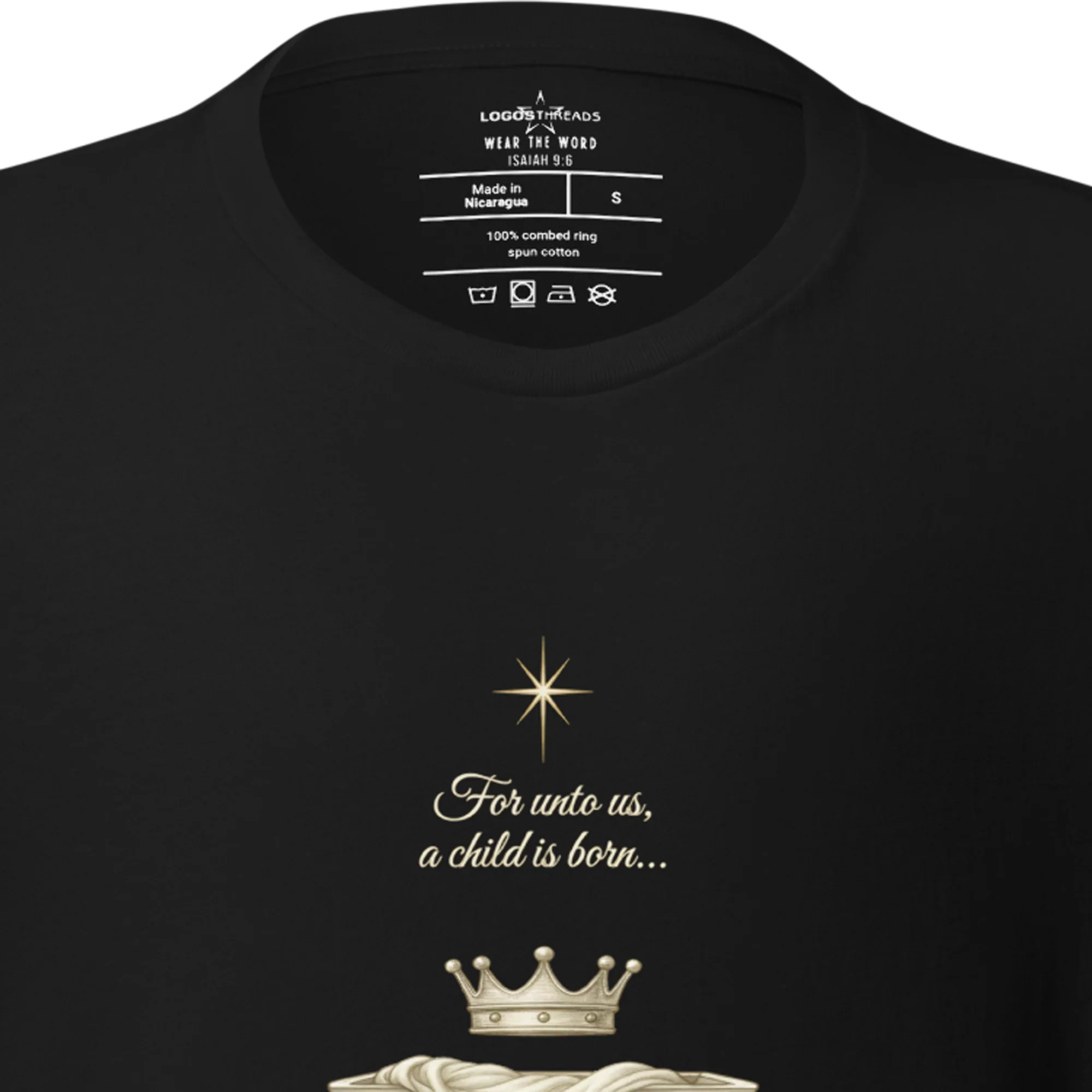 Unto Us — Minimal Edition Tee