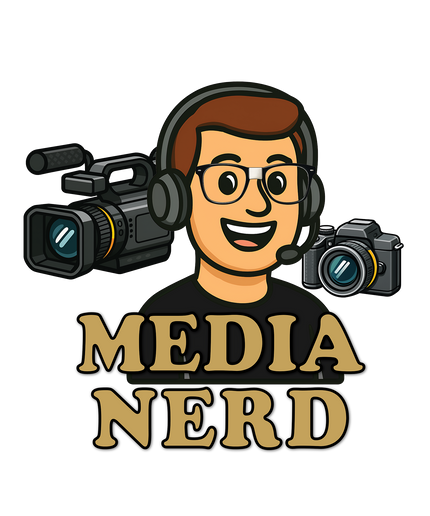 Media Nerd Tee — Guy