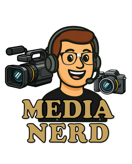 Media Nerd Tee — Guy