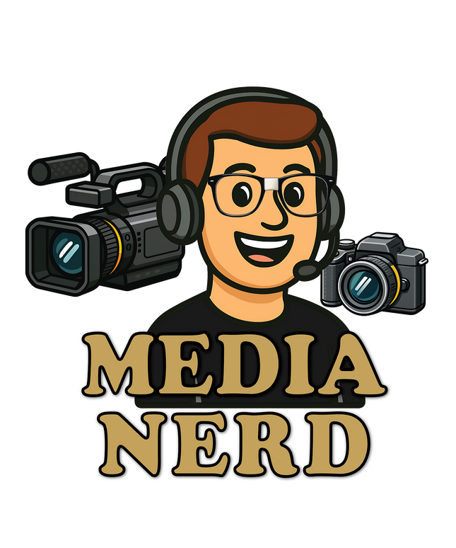 Media Nerd Tee — Guy