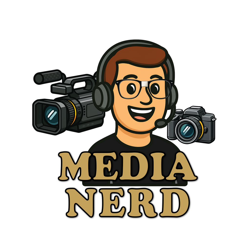 Media Nerd Tee — Guy