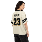 Psalm 23 Football Jersey (Light Edition) | Minimal Christian Football Jersey | Logos Threads