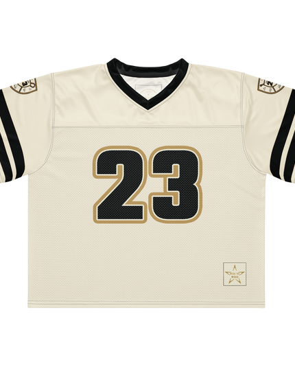 Psalm 23 Football Jersey (Light Edition) | Minimal Christian Football Jersey | Logos Threads
