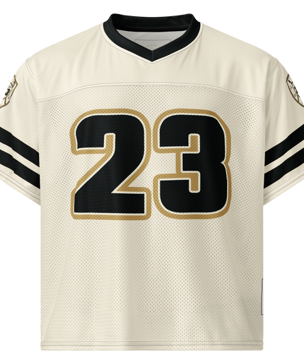 Psalm 23 Football Jersey (Light Edition) | Minimal Christian Football Jersey | Logos Threads