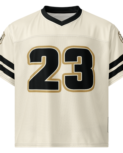 Psalm 23 Football Jersey (Light Edition) | Minimal Christian Football Jersey | Logos Threads