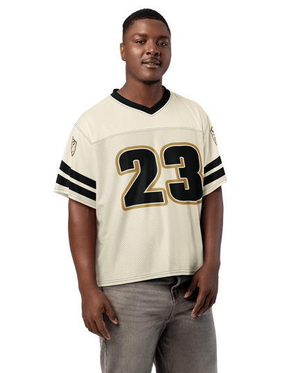 Psalm 23 Football Jersey (Light Edition) | Minimal Christian Football Jersey | Logos Threads