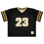 Psalm 23 Football Jersey (Dark Edition) | Minimal Christian Football Jersey | Logos Threads