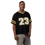 Psalm 23 Football Jersey (Dark Edition) | Minimal Christian Football Jersey | Logos Threads