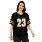Psalm 23 Football Jersey (Dark Edition) | Minimal Christian Football Jersey | Logos Threads
