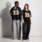 Psalm 23 Football Jersey (Dark Edition) | Minimal Christian Football Jersey | Logos Threads