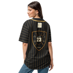 Psalm 23 Baseball Jersey (Dark Edition) | Minimal Christian Baseball Jersey | Logos Threads