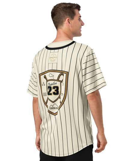Psalm 23 Baseball Jersey (Light Edition) | Minimal Christian Baseball Jersey | Logos Threads