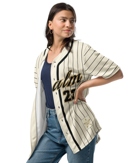 Psalm 23 Baseball Jersey (Light Edition) | Minimal Christian Baseball Jersey | Logos Threads