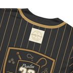 Psalm 23 Baseball Jersey (Dark Edition) | Minimal Christian Baseball Jersey | Logos Threads