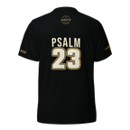 Psalm 23 Standard Jersey (Dark Edition) | Minimal Christian Jersey | Logos Threads