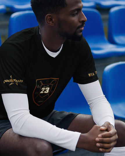 Psalm 23 Standard Jersey (Dark Edition) | Minimal Christian Jersey | Logos Threads