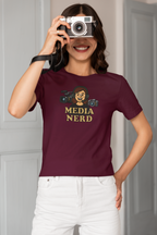 Media Nerd Tee — Girl