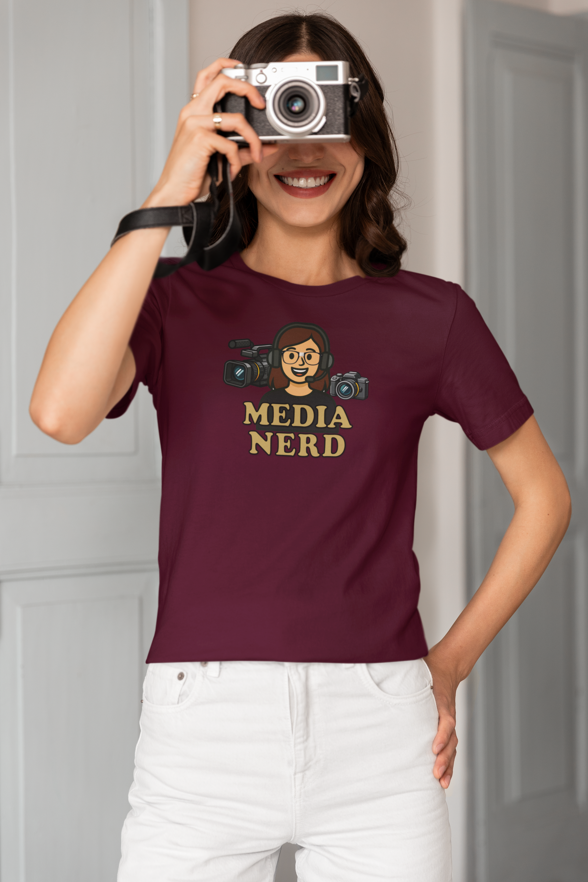 Media Nerd Tee — Girl