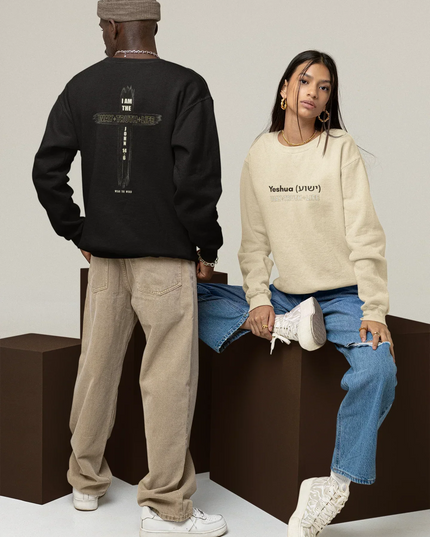 Yeshua Sweatshirt (WW Edition – Bone) – Ships from USA