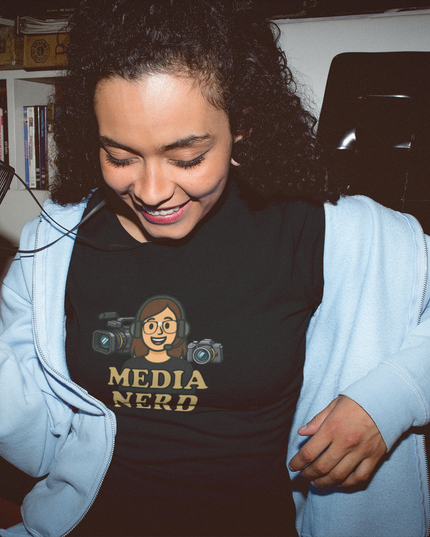 Media Nerd Tee — Girl