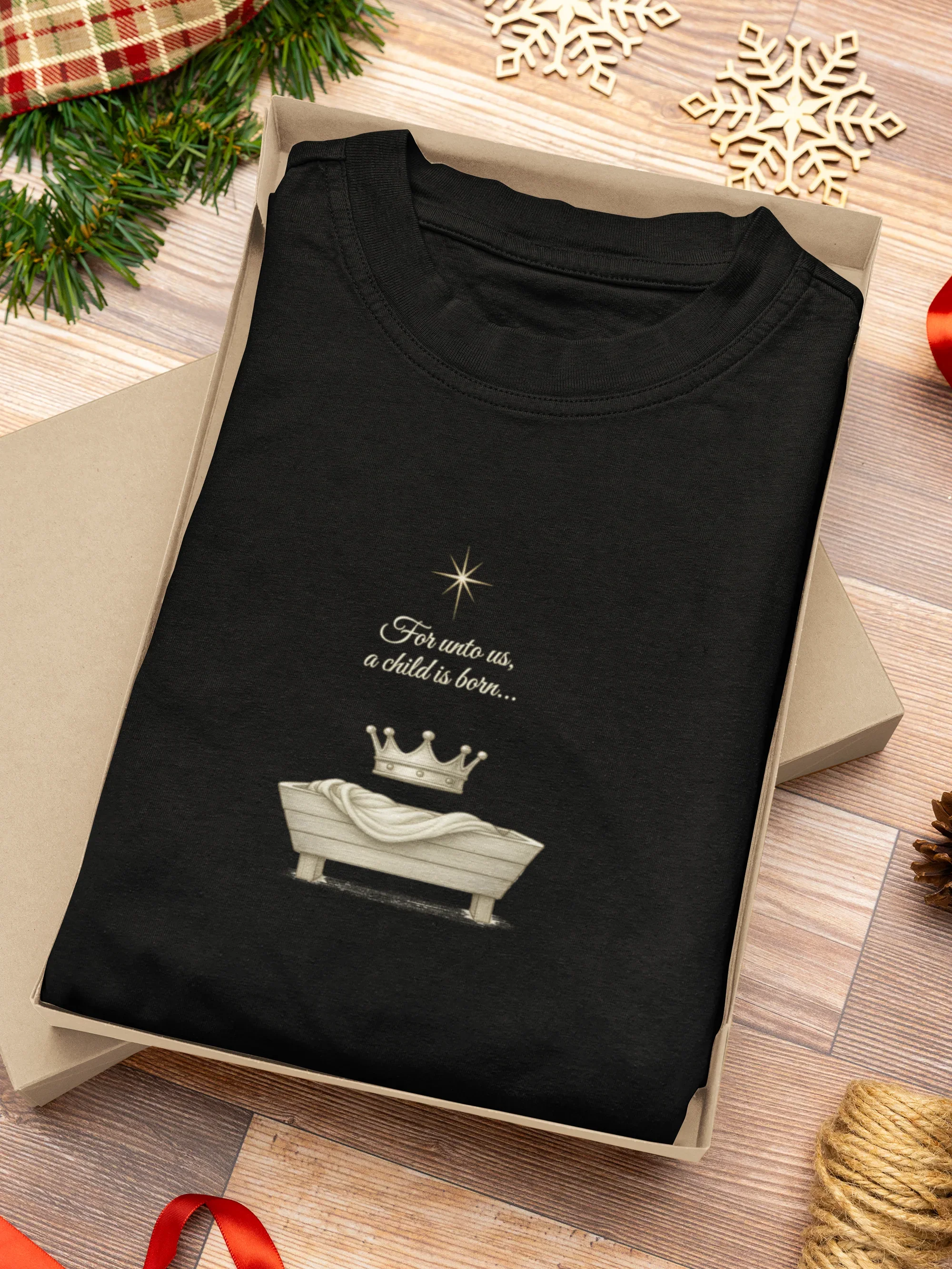 Unto Us — Minimal Edition Tee