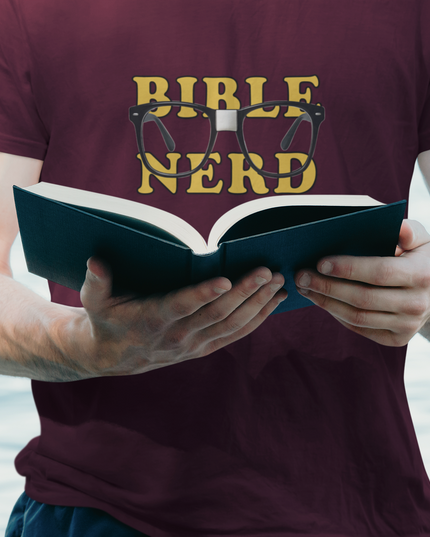 Bible Nerd Tee — Minimalist Edition