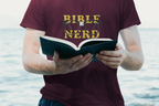 Bible Nerd Tee — Minimalist Edition