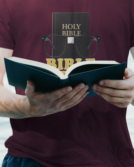 Bible Nerd Tee — Book Edition