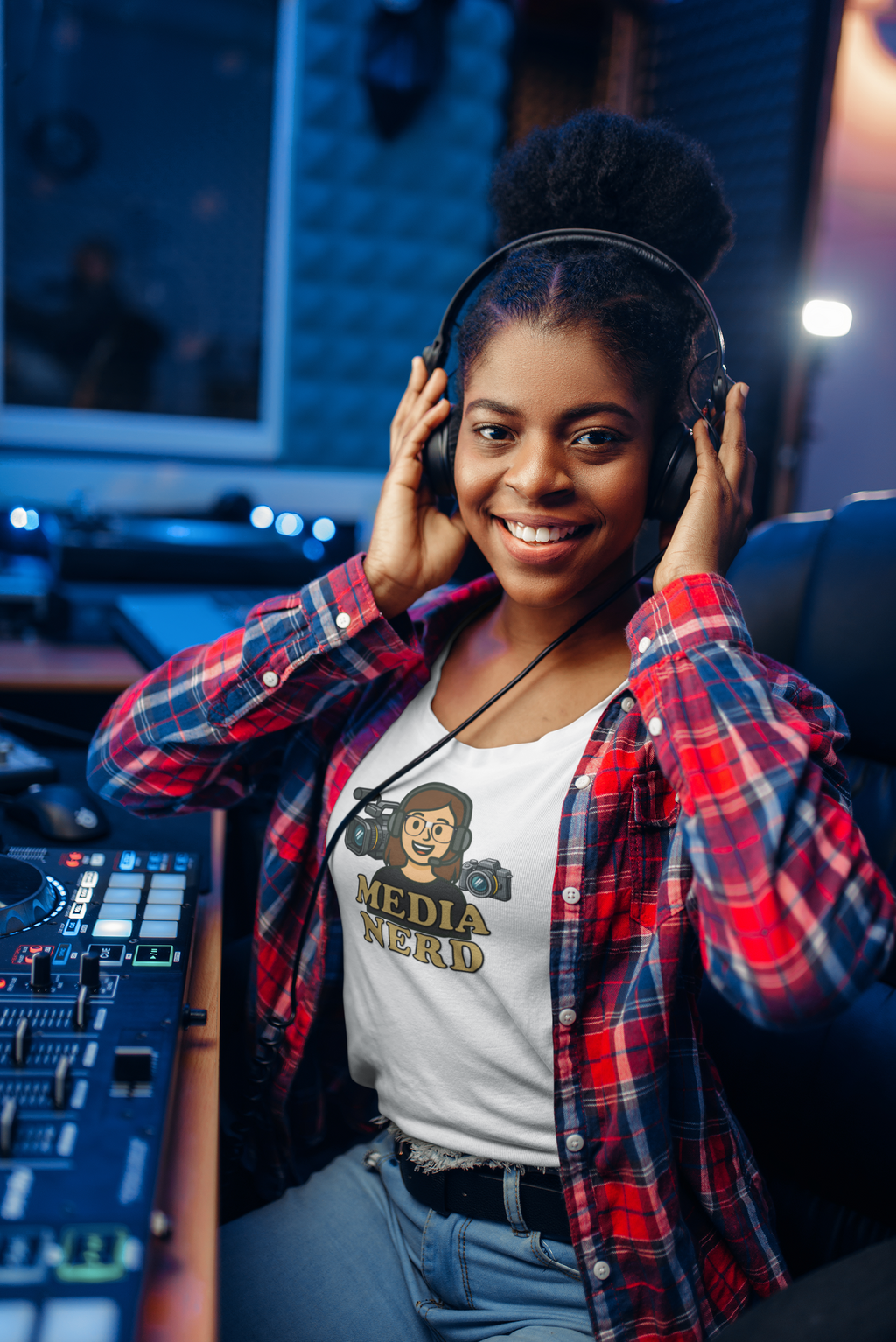 Media Nerd Tee — Girl