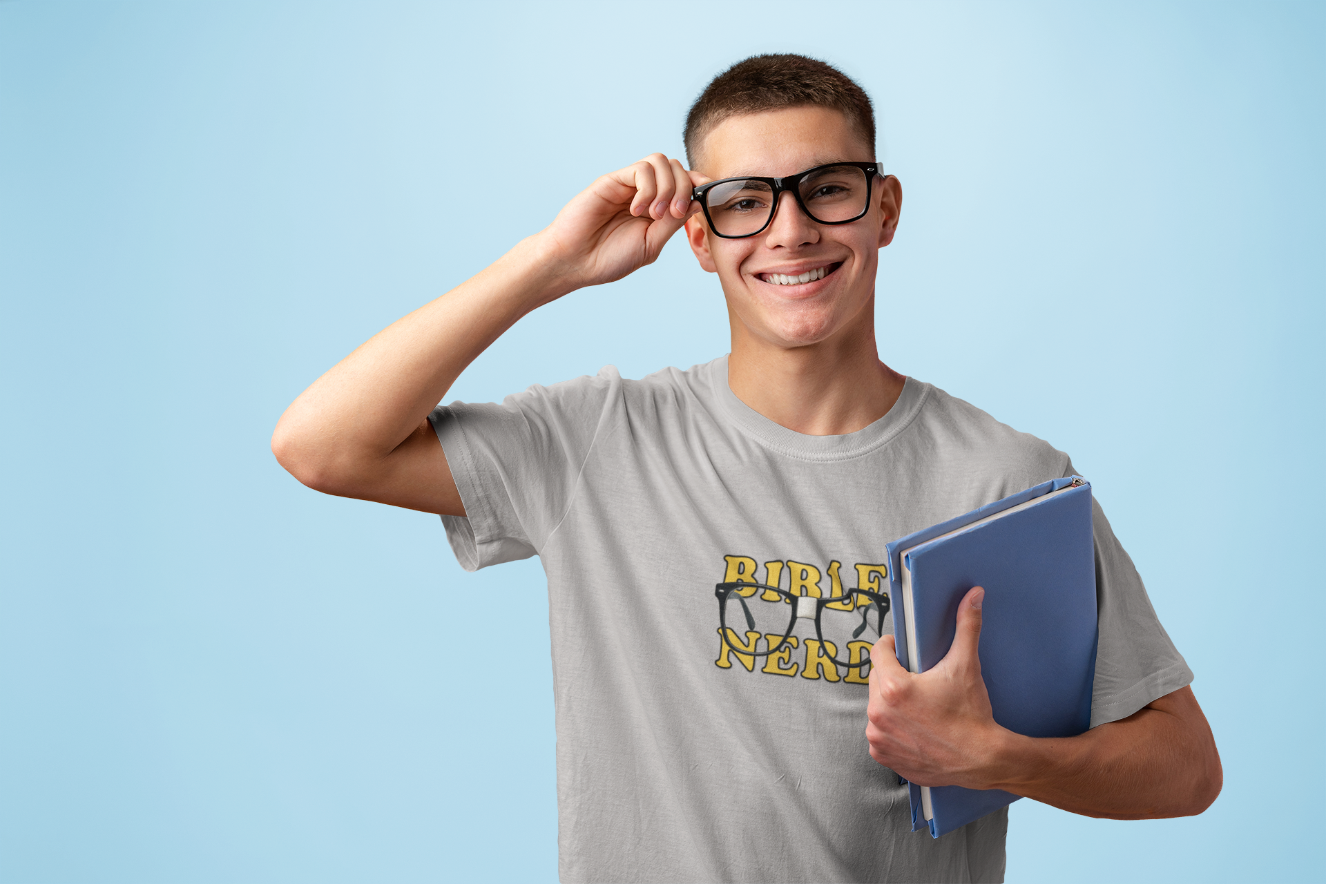 Bible Nerd Tee — Minimalist Edition