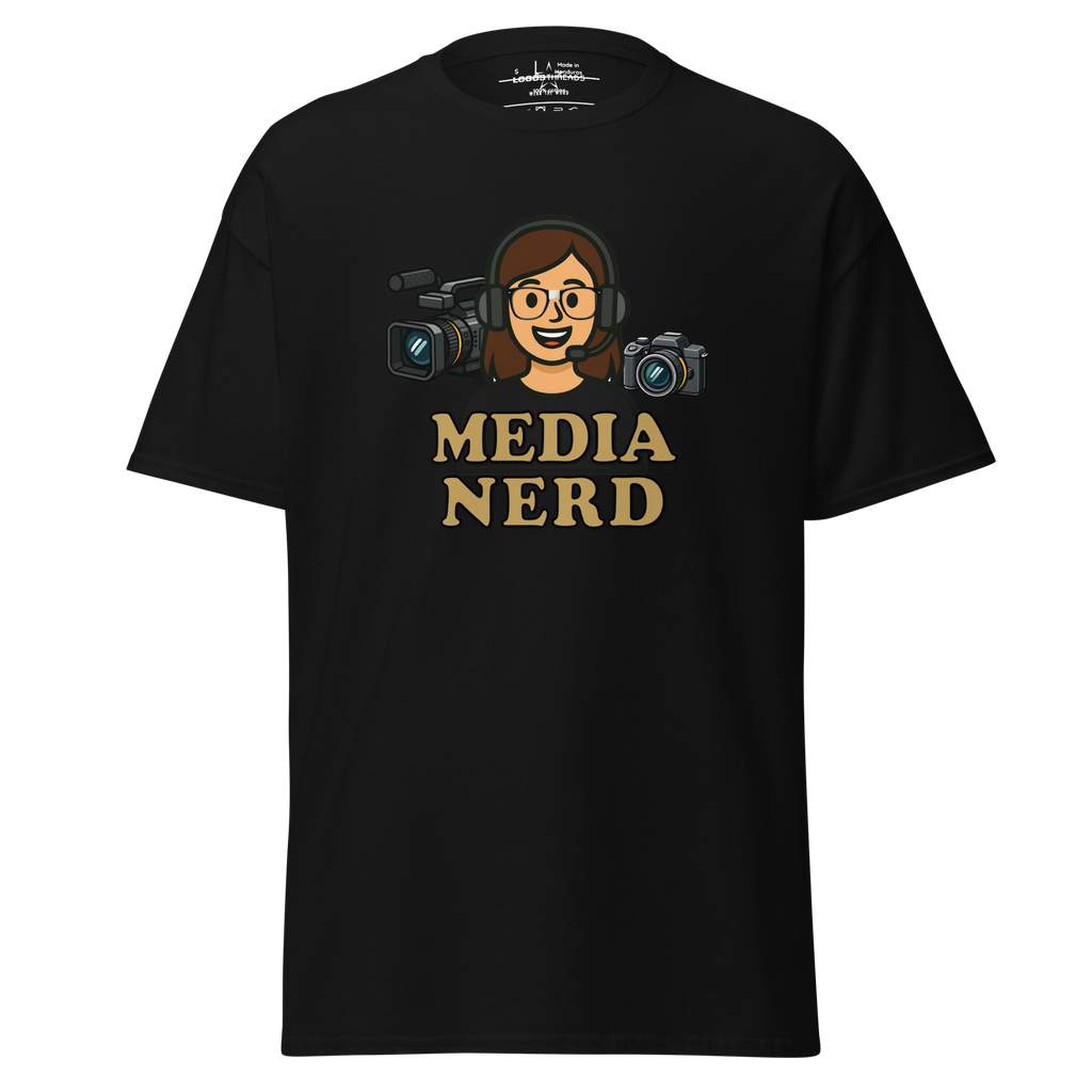 Media Nerd Tee — Girl