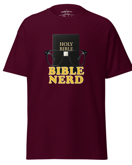 Bible Nerd Tee — Book Edition