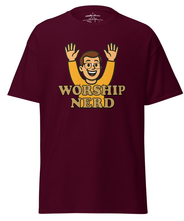 Worship Nerd Tee — Guy